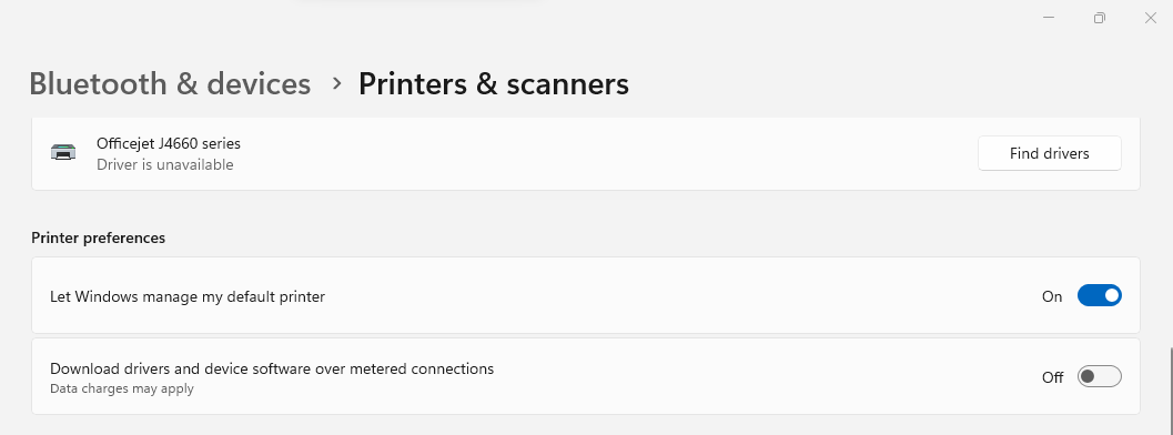 Printers & Scanners