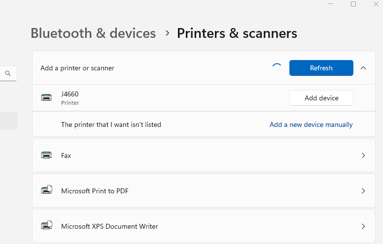 Add printer to Windows